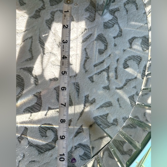 Dainty amethyst silver chain necklace - Picture 3 of 3